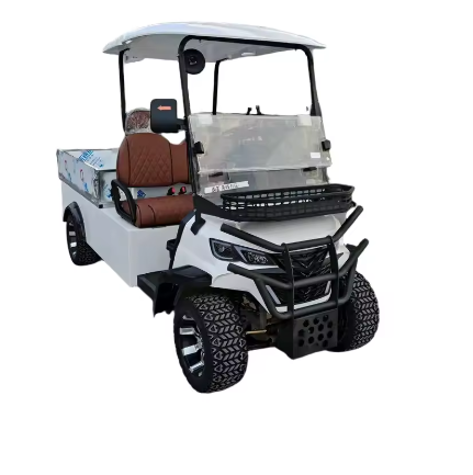 HKBG golf carts can be customized into vans.