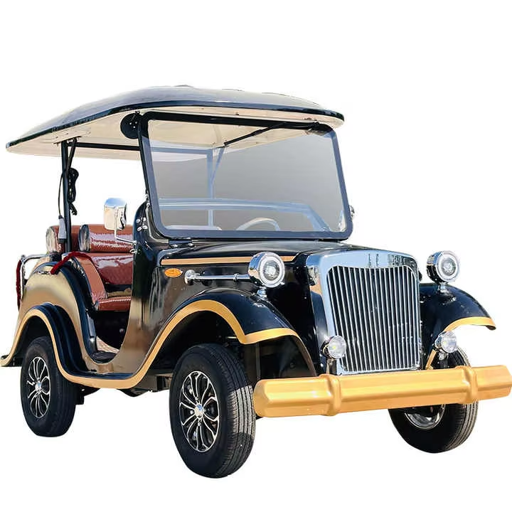 2025 HKBG 4 wheel electric Customizable Seating classic car hot selling vintage