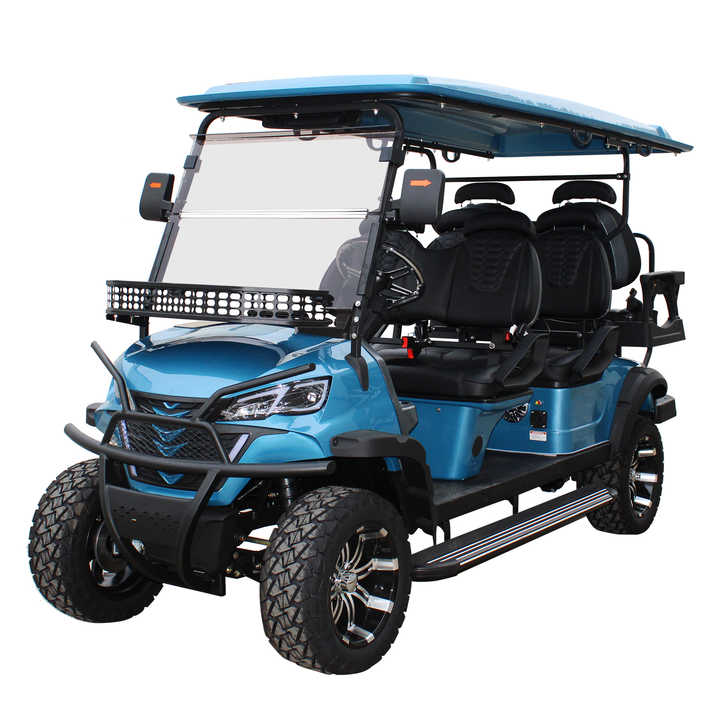 2026-HKBG 6 seater Off-road electric golf cart