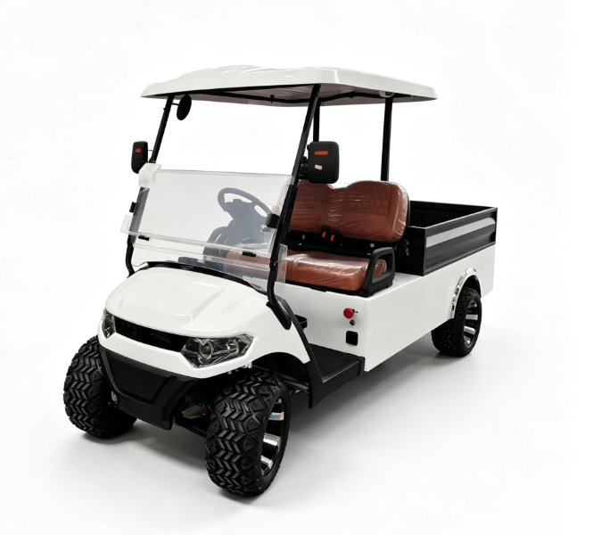 Aluminum Cargo Box Utility Golf Cart – Off-Road Electric Golf Buggy