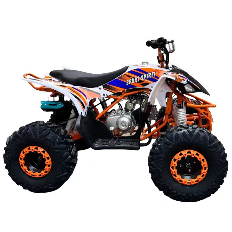 Utility ATV 125cc 150cc Quad Bike with Rear Cargo Rack, Heavy Duty Off-Road ATV
