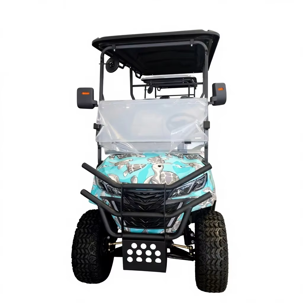 New model CE certified 2+2 seater golf cart Customizable golf carts