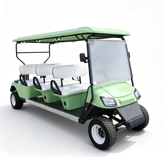 6-Seater Multi-Passenger Electric Sightseeing Golf Cart