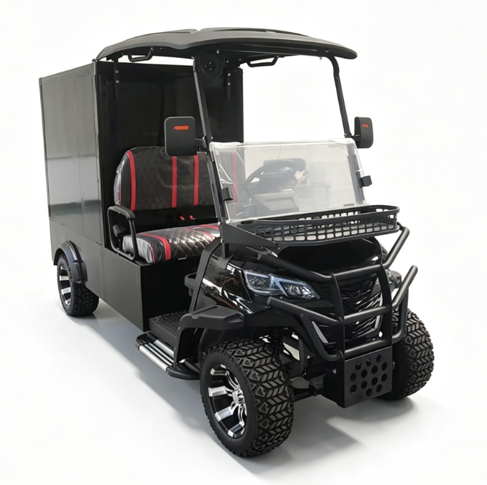 2-Seater Electric Utility Cargo Golf Cart