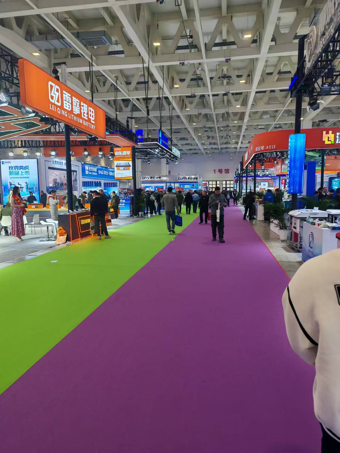 Our company participated in the 23rd Jinan-New Energy Electric Vehicles and Accessories Exhibition in 2025 Our company participated in the 23rd Jinan-New Energy Electric Vehicles and Accessories Exhibition in 2025