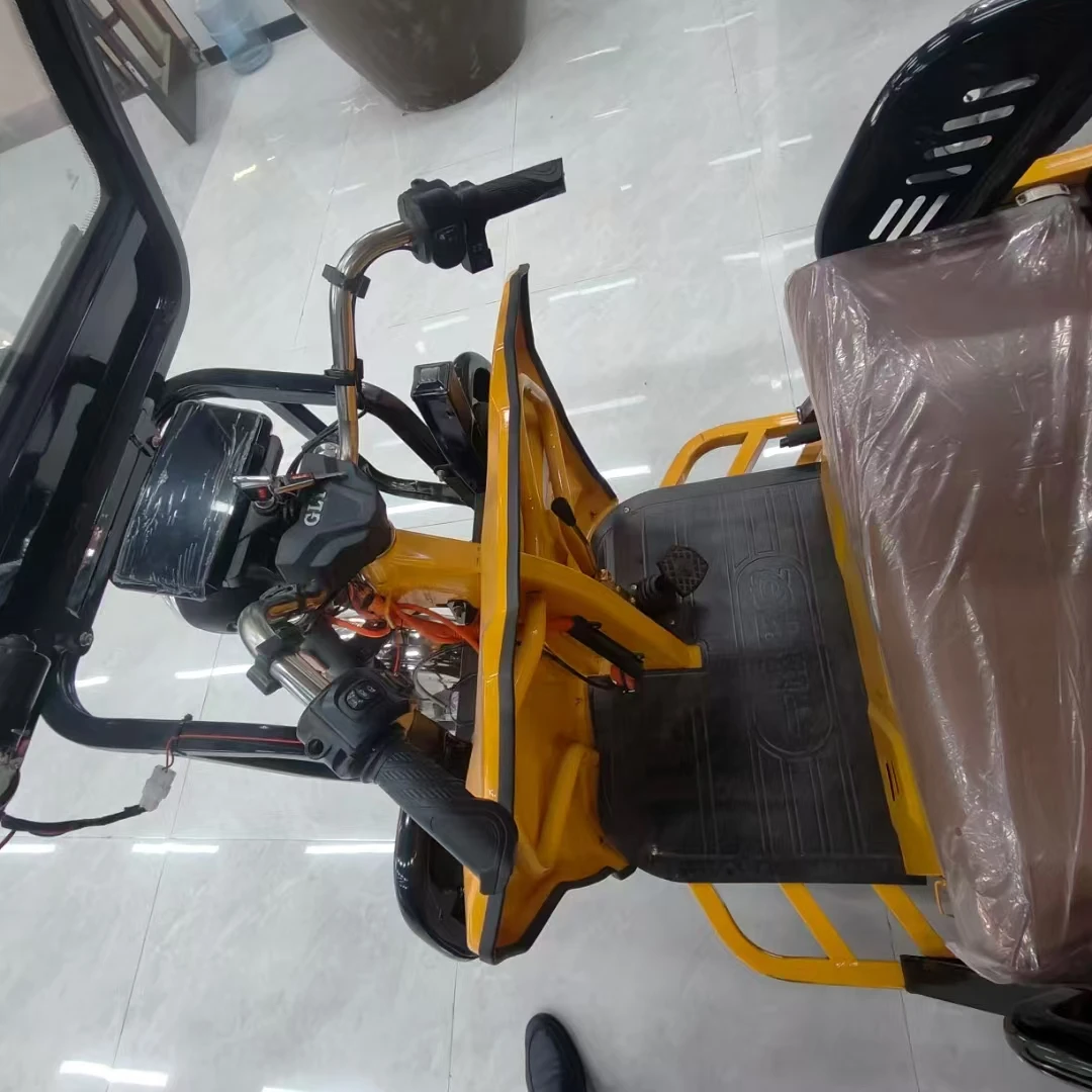 2025-Hot Selling Electric Convertible Passenger Electric Tricycle
