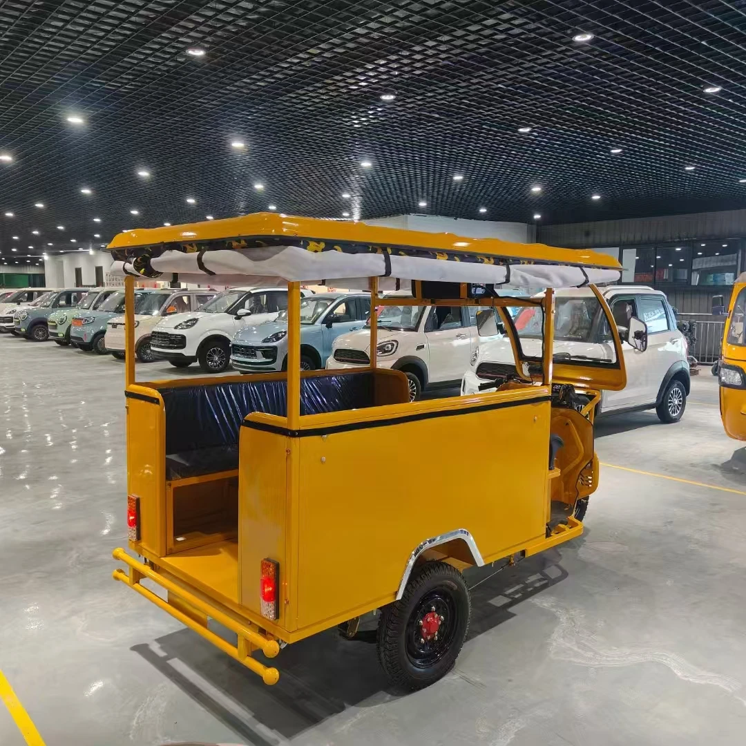 2025-Hot Selling Electric Convertible Passenger Electric Tricycle