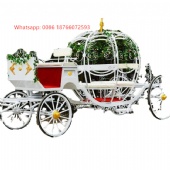 Classical Royal Horse MLH Carriage Luxury Comfortable European Horse Cart