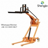 2024 New Articulated Arm Labor-Saving Forklift Electric Loading and Unloading Trolley Lifting Hydraulic Handling Forklift