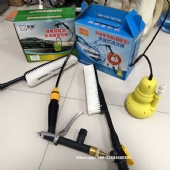 Practical and energy-saving car-mounted car washing machine with car wash brush