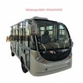 Factory Lithium Battery Tourist City Hotel Shuttle School Passenger Electric Sightseeing Mini Bus