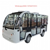 China Factory New Products11 Seats Sightseeing Bus Low Price Electric Mini Bus