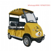 Electric scenic small children's shared four-wheel sightseeing car rental cartoon sightseeing car