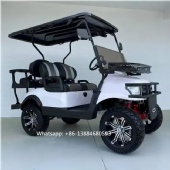 最受欢迎的 4 座 5kw 交流电机 4 轮豪华电动高尔夫球车