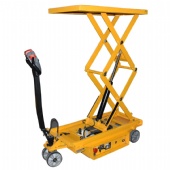 500kg Full Electric Self Propelled Double Scissors Lift Table