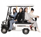 go cart mini golf carts 4 seat buggy max range 80km theme park rental business mobility scooters golf courses