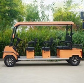 lithium battery M8 2024 wholesale price Electric golf cart custom golf buggy 6 seater big display Economical sightseeing tourism and rentals