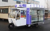 Eco-Friendly Customized Electric Ice Cream Hot Dog Citroen Street Snack Catering Caravan Food Truck Trailer Cart