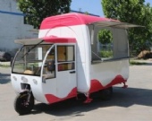 Eco-Friendly Customized Electric Ice Cream Hot Dog Citroen Street Snack Catering Caravan Food Truck Trailer Cart