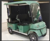 2024New minibus M6 electric four-wheeled scooter tourist scenic spot sightseeing car   4 seats 6 seats to pick up passengers with a shed four-wheeled vehicle