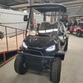 Golf cart with bucket