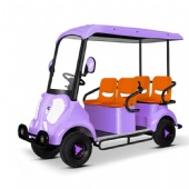 FUXIANG 1500W Electric Tricycle High-Power Four-Seater for Outdoor Recreation Reliable Electromagnetic Brake for Scenic Tours