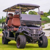 2025-HKBG 4+2-seater electric golf cart