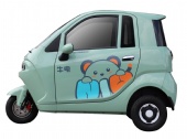 Mini new energy low-speed electric tricycle