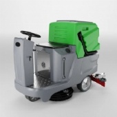 Battery Electric Auto Ride on Tile Floor Cleaning Scrubber Machine