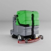 Battery Electric Auto Ride on Tile Floor Cleaning Scrubber Machine