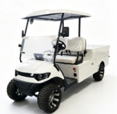 2-Seater Electric Golf Cart with 1.2m-1.8m Cargo Bed for Farm Use 2-Seater Electric Golf Cart with 1.2m-1.8m Cargo Bed for Farm Use