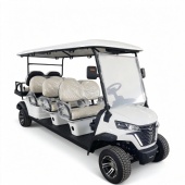 Electric Golf Cart White 8 Seater Off Road Utility Golf Cart Electric Golf Cart White 8 Seater Off Road Utility Golf Cart