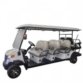 HKBG Electric Golf Cart White 8 Seater Off Road Utility Golf Cart HKBG Electric Golf Cart White 8 Seater Off Road Utility Golf Cart
