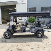 6 Seater Electric Golf Cart Off Road Utility Vehicle Intelligent Controller for Resort Use No reviews yet