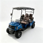 4 Seater Electric Golf Cart Lithium Battery Sightseeing Shuttle Touring Caddy for Scenic Spot Resort
