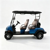 4 Seater Electric Golf Cart Lithium Battery Sightseeing Shuttle Touring Caddy for Scenic Spot Resort