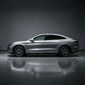 Han Dmi Electric Sedan Aurora Metallic Grey Color Long Range EV Car