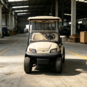 2-Seater Electric Utility Golf Cart With Aluminum Cargo Box