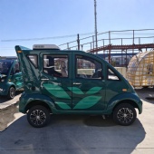 Compact Electric Car Four Door Cabin Vehicle Closed Body Mini EV Urban Commuter