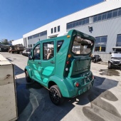 Compact Electric Car Four Door Cabin Vehicle Closed Body Mini EV Urban Commuter