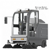 2024 Latest New Energy Charging Driving Sweeper