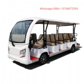 2024 new luxury resort, park, factory, hotel 11-seater 72V electric sightseeing car