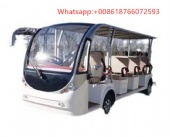 17-seater 6V230AH battery electric sightseeing bus